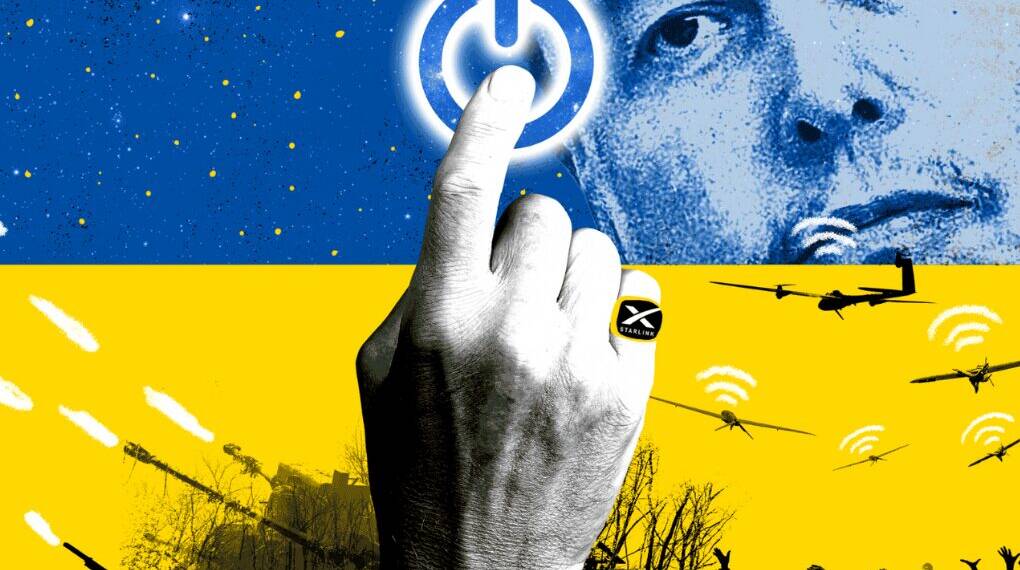 Ukraine’s Starlink Internet Outage Leaves its Military in Dark Zone—Cyber Warfare or Coincidence? (Picture Credit: Reuters)
