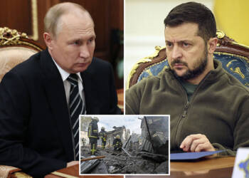Russia warns, “Ukraine setting up a chemical disaster near troops to blame Moscow and Putin”