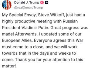 Trump's Tweet