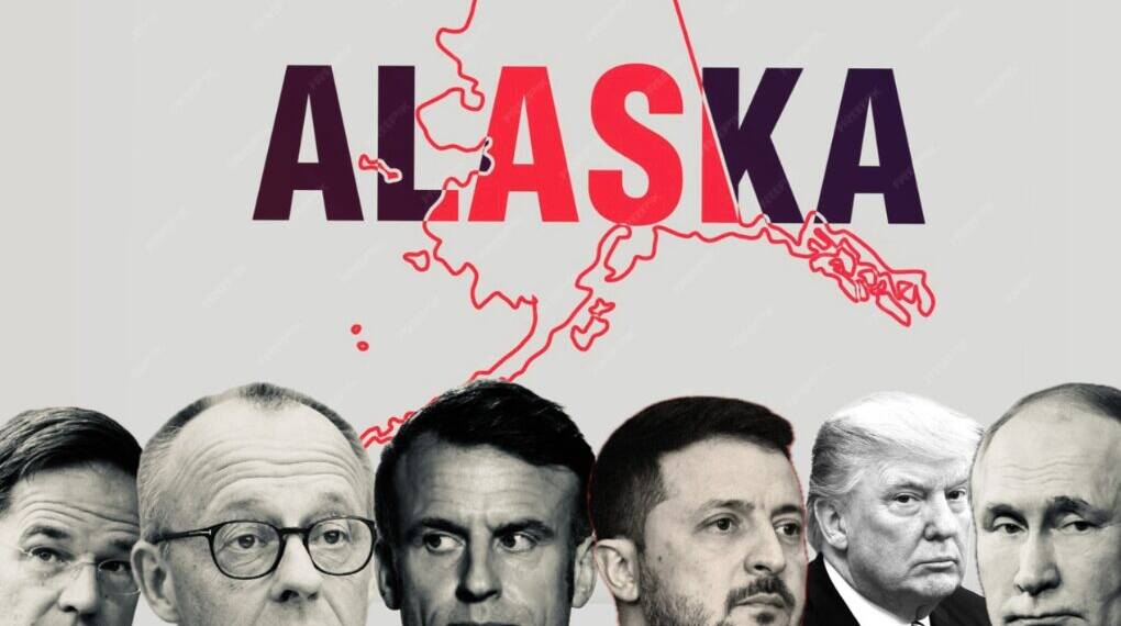 Zelenskyy Along with Merz, Macron, Rutte and Other EU Leaders Vow to Defend Ukrainian Sovereignty Amid Trump-Putin Talks on Possible Swapping Territory.