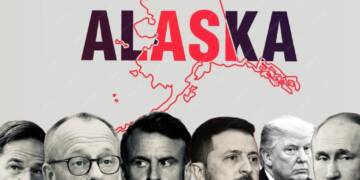 Zelenskyy Along with Merz, Macron, Rutte and Other EU Leaders Vow to Defend Ukrainian Sovereignty Amid Trump-Putin Talks on Possible Swapping Territory.