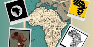 AFRICA TRUE SIZE MAP