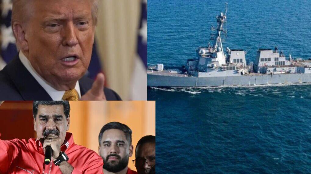 “Maduro Warns: Trump ‘Fabricating a New War’ as U.S. Deploys Biggest Warship to the Caribbean”