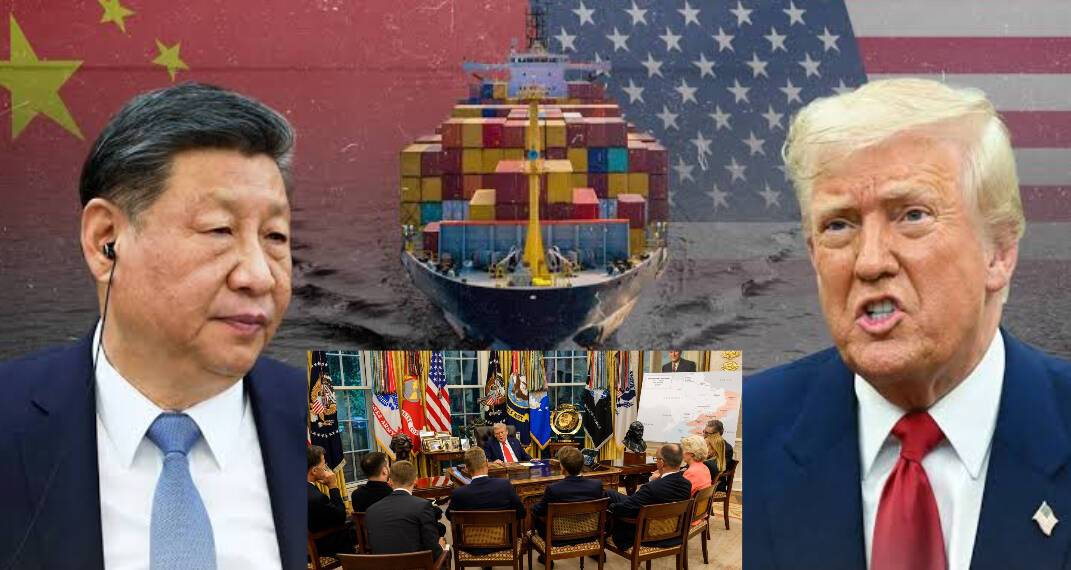 Trump claims he can “destroy China but is instead choosing to induct 600,000 new Chinese students in US”, as he declares that EU Leaders call him the “President of Europe”