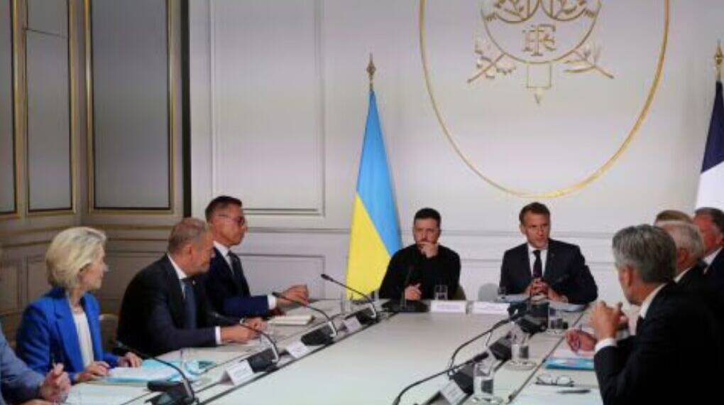 Macron says 26 countries pledge approx 30k troops as a "Reassurance Force" for Ukraine, after Russia-Ukraine ends." Among the security guarantees is Ukrainian membership in the EU. Will Putin agree?  