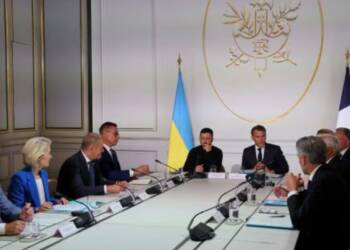 Macron says 26 countries pledge approx 30k troops as a "Reassurance Force" for Ukraine, after Russia-Ukraine ends." Among the security guarantees is Ukrainian membership in the EU. Will Putin agree?  
