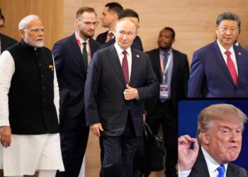 "Looks like we’ve lost India Russia to deepest darkest China..."