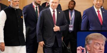 "Looks like we’ve lost India Russia to deepest darkest China..."