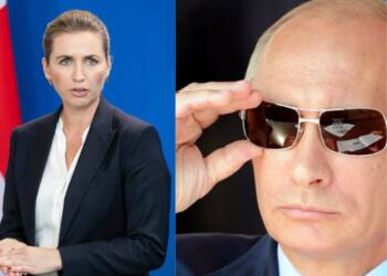 "Denmark wants to buy missiles that can hit targets in Moscow," Prime Minister Mette Frederiksen said.  She called the country's rearmament a "paradigm shift"