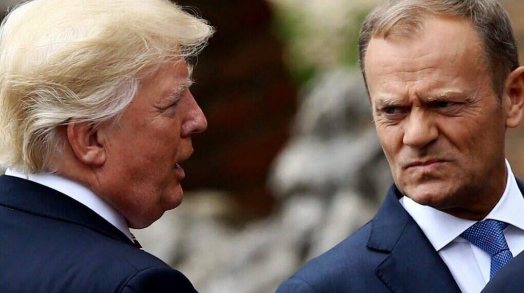"Trump shifting responsibility for ending Ukraine war from US to Europe", Poland PM Tusk: Criticizes Donald Trump's claim that Ukraine can reclaim territories with EU support.