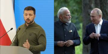 Zelensky appaluds tariffs against India, “anyone aiding killer Putin and Russia should face strong consequences”, as India refuses to stop trade with Moscow
