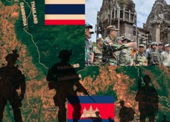 Army at Thailand-Combodia Border