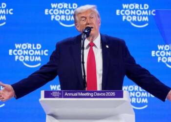 Trump at Davos tells European Leaders Give me Greenland without the US in WWII, you’d Be Speaking German or little Japanese 