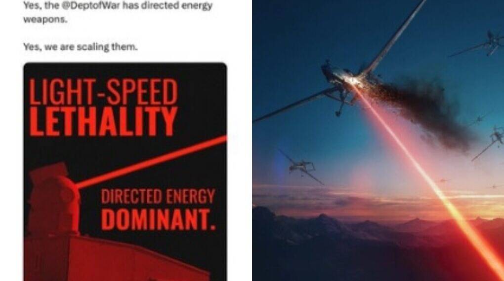US government confirmed that it has "directed energy weapons" and is "scaling them"
