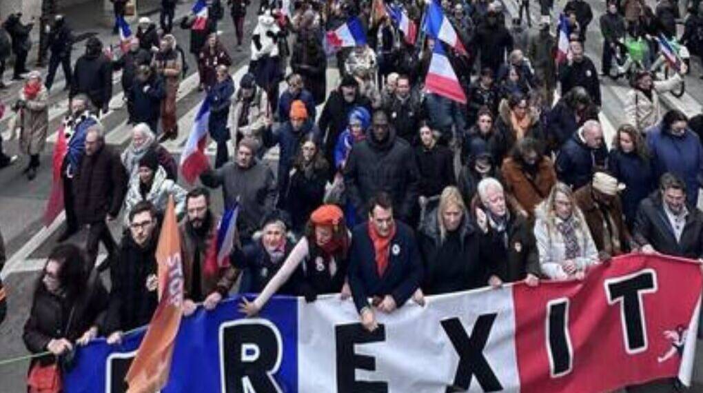 EU in Crisis! Frexit Rally Sparks Debate as Germany Faces Massive Strikes!