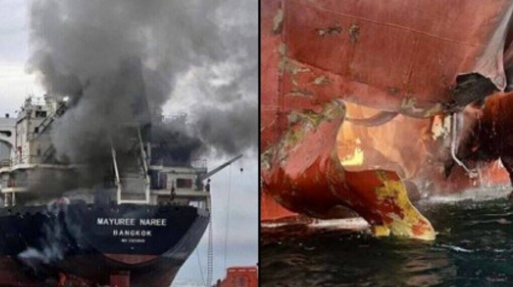 Thai cargo ship attacked in the Strait of Hormuz during escalating Iran conflict. Three sailors missing as global shipping routes face growing danger.