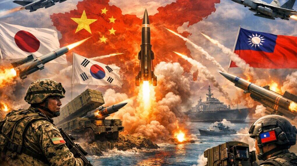 Missile Race in East Asia: Japan, South Korea, Taiwan Boost Firepower Amid China Tensions