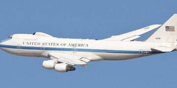 Doomsday Plane Spotted Over US Nuclear Command Base Amid Rising Iran Tensions