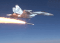 Russian Su-35 launching a BVR missile — Courtesy: Russian Defence Ministry