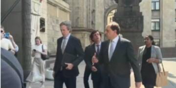 E3 Ambassadors From UK, France and Germany Arrive at Russian Foreign Ministry in Moscow Amid Ukraine Ceasefire Push