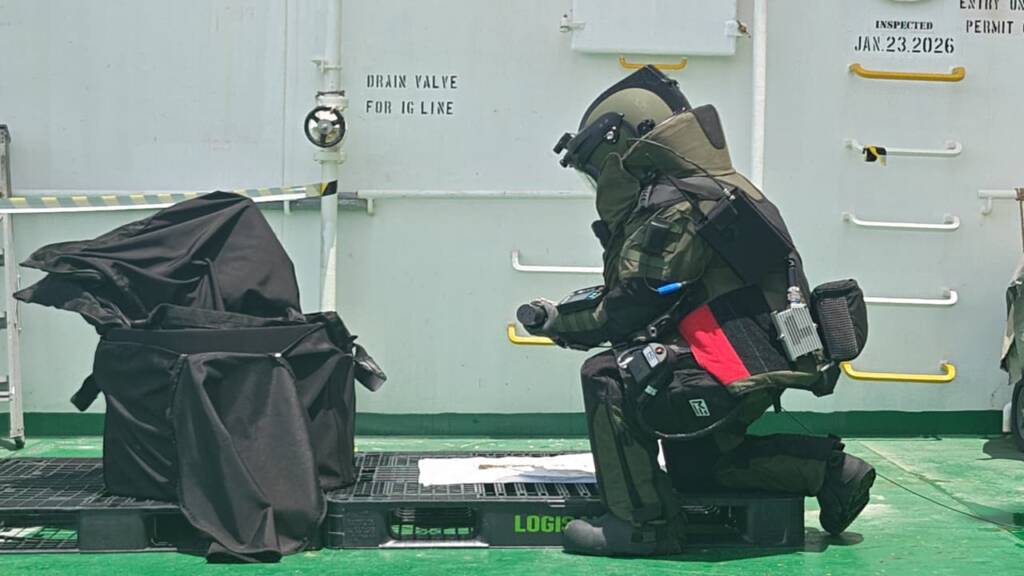 Indian Navy Recovers Missile Warhead From Tanker