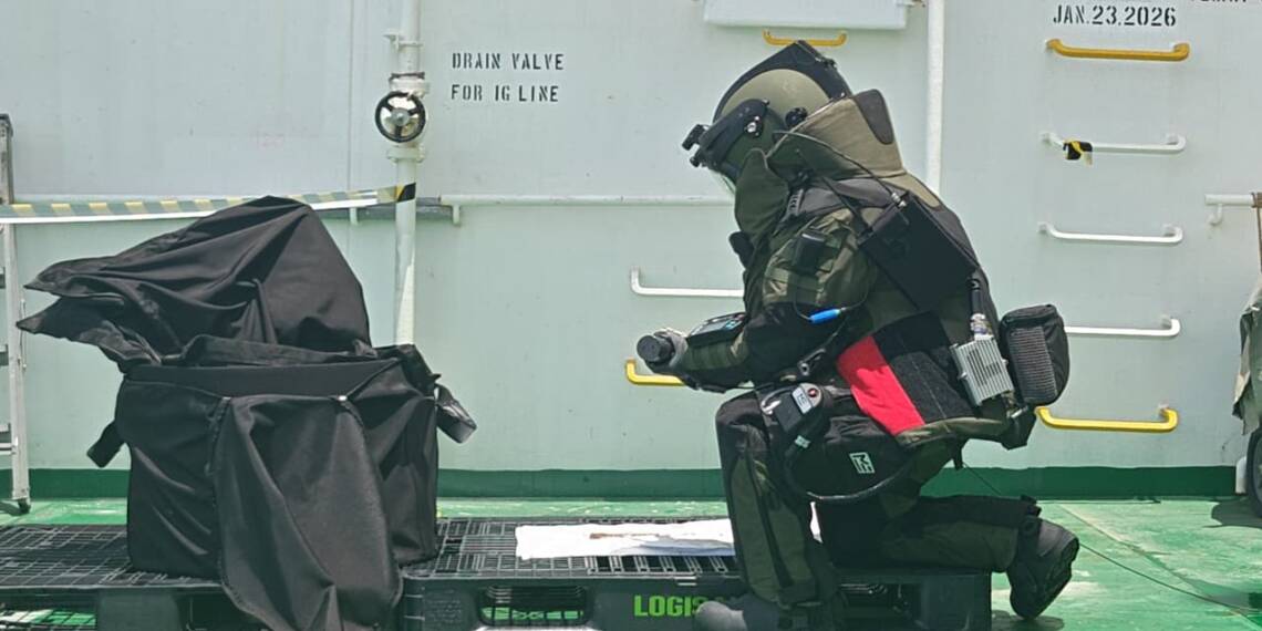 Indian Navy Recovers Missile Warhead From Tanker