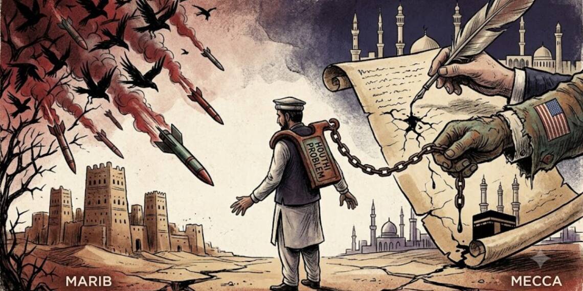 Missiles over Marib, ink drying in Mecca: is Pakistan about to inherit America’s Houthi problem?