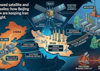 A borrowed satellite and 400 missiles: how Beijing and Moscow are keeping Iran in the fight