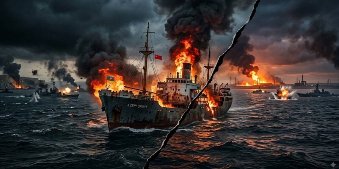 Iran, Ukraine and Russia: When the Caspian Caught Fire