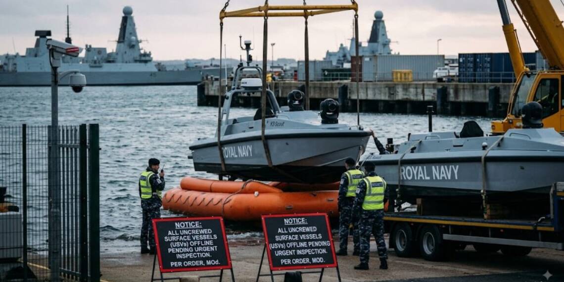 Royal Navy Pulls Drone Boats Offline After Cameras Caught Phoning China