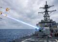 US Destroyer Burns Four Drones Out of the Sky With a Laser