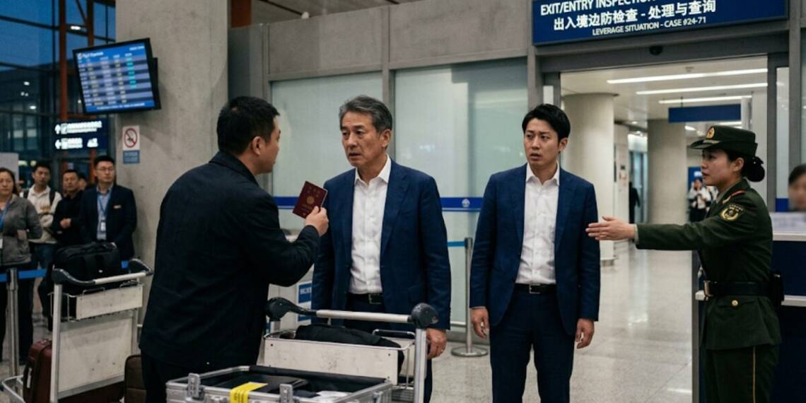 Seized at the Border: Beijing Turns Japanese Executives Into Leverage