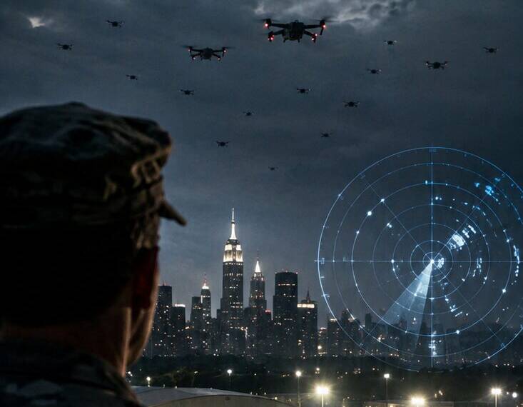 US Cannot Stop a Drone Swarm at Home, Top General Admits