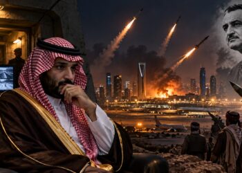 Saudi Crown Prince bunker amid Houthi missile attacks on Riyadh, highlighting Saudi Arabia’s security challenges and the historical shadow of Egypt’s Yemen war.