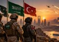 Pakistan Turkey troops deployed alongside Saudi forces amid rising regional tensions.