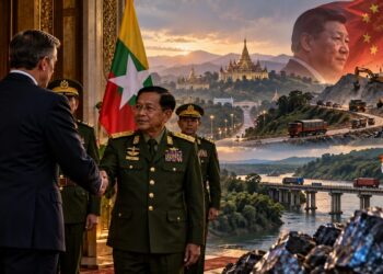 US Myanmar re-engagement: US officials meet Myanmar’s military leadership amid China’s influence, rare earth mining interests, and India’s regional strategic interests.