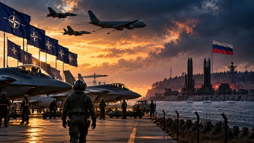 NATO nuclear wargame, Steadfast Noon 2026, Kaliningrad, Vladimir Putin, Russia NATO tensions, nuclear deterrence